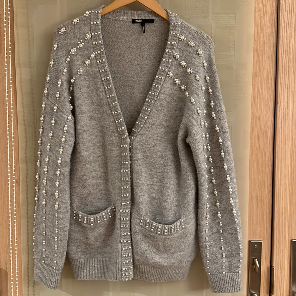 Maje Long Cardigan